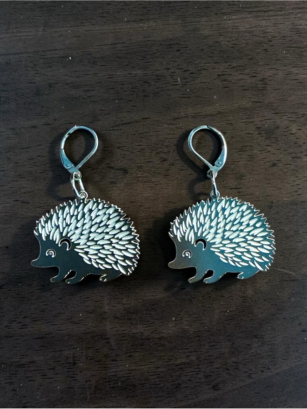 🆕 Hedge Hog Laser Etched Earrings
